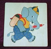 Puzzle Elefant