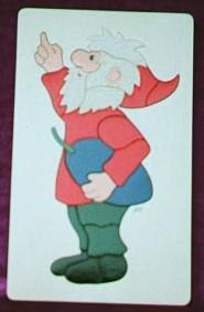 Puzzle Zwerg (Pflaumenernte)