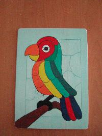 Puzzle Papagei klein