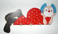 Kindergarderobe Clown