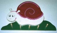 Kindergarderobe Schnecke