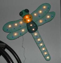 Wandlampe Libelle