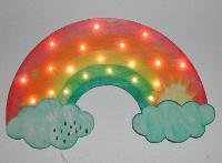Wandlampe Regenbogen