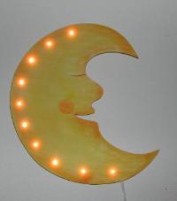 Wandlampe Mond