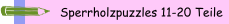 Sperrholzpuzzles 11-20 Teile